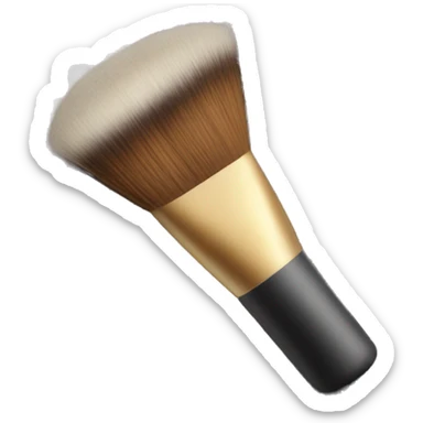 make up brush sticker
