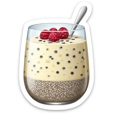 chia pudding  sticker