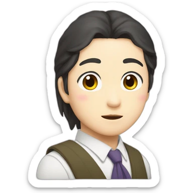 Hoshino Aï the character of Oshi no Ko sticker