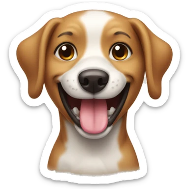 Smile dog  sticker