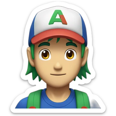 ash ketchum sticker