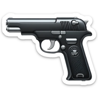 Pistola sticker
