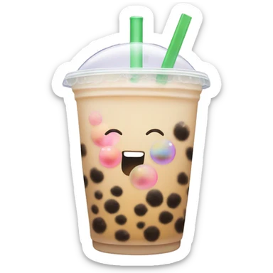 Bubble tea  sticker