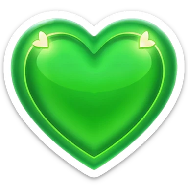 Zelda hearts sticker