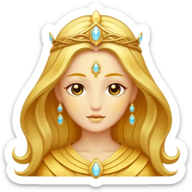 Deus todo poderoso e imortal sticker