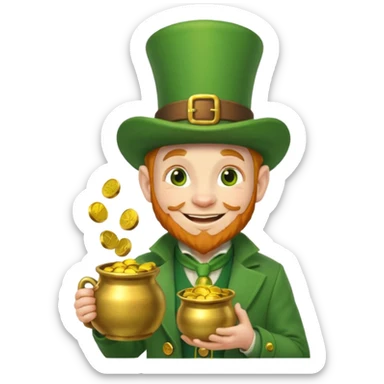 Leprechaun sticker