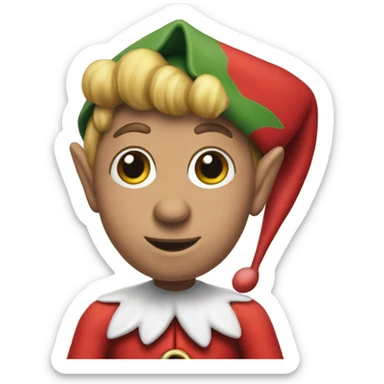 Elf on the shelf  sticker