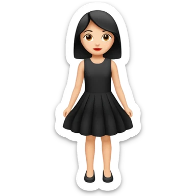 dans eden kadın sticker