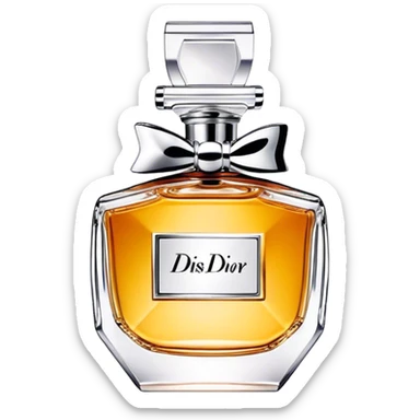 miss dior perfume sticker