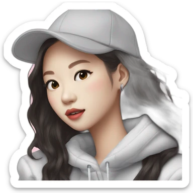 kpop idol jennie sticker