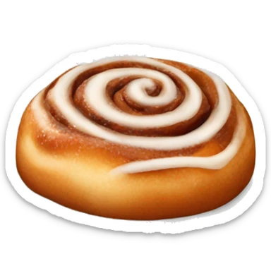 Cinnamon roll sticker