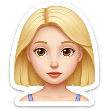 Girl wit no brain sticker