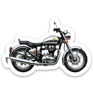 Royal enfield thunderbird logo sticker