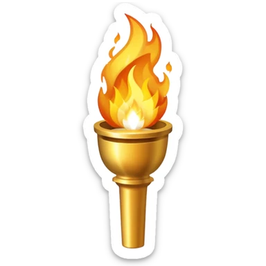 torcia olimpica sticker