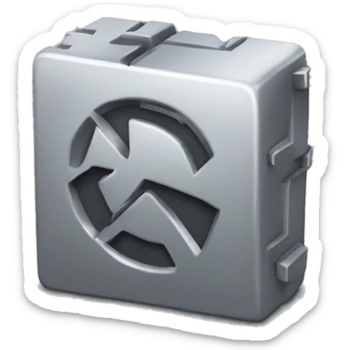 3d metal computer cursor sticker