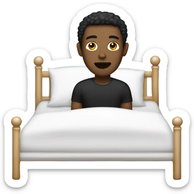 Black prius in a bed sticker