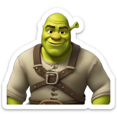 lane de shrek sticker