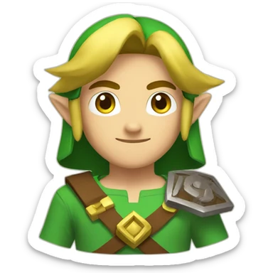 link zelda sticker
