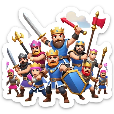Clash royale sticker