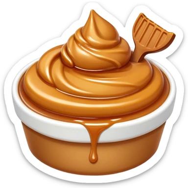 salted caramel sticker