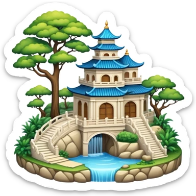 aesthetic-scenic-Decoration sticker