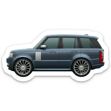 Range rover sticker