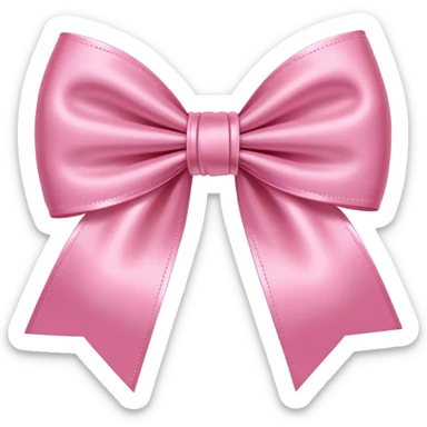 Rosa Schleife  sticker