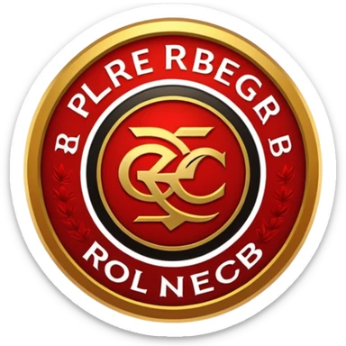 The IPL Team RCB Logo  sticker