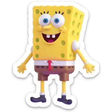 spongebob squarepants sticker