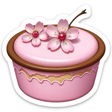 sakura dessert  sticker