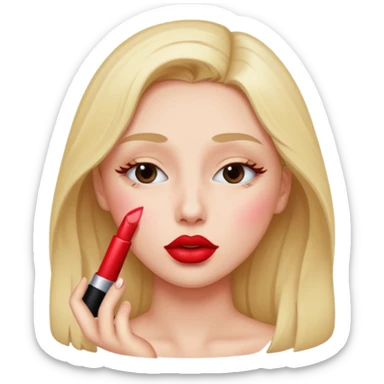 feeling cute and kissing with tear in eyes sticker