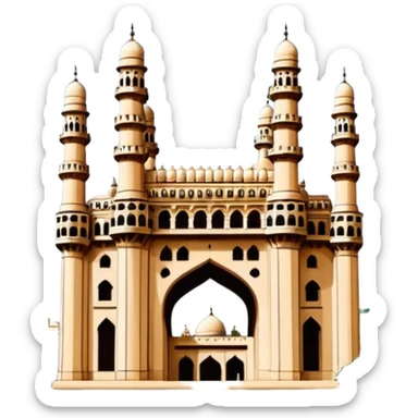Hyderabad Charminar sticker