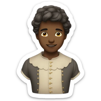 Garçon Métice beaugosse sticker