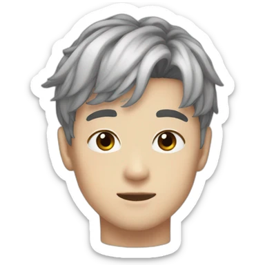 Yuta nct red haur sticker