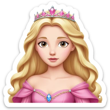 princesse aurore sticker