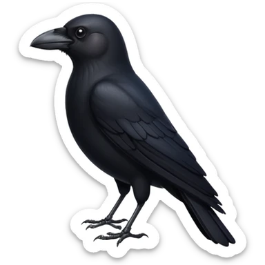 Crow sticker