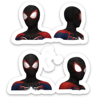 Spider-man miles morales  sticker