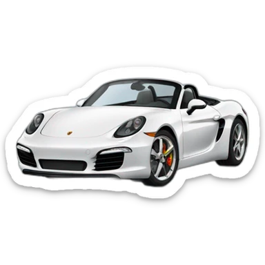 Porsche boxter s sticker