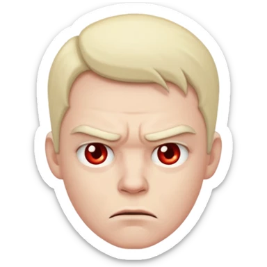 Animosity - strong hostility or ill feeling toward someone sticker