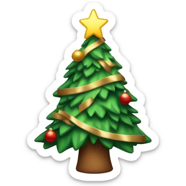 Christmas Tree sticker