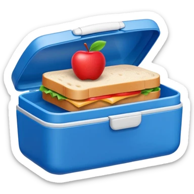 lunch box of kid sticker