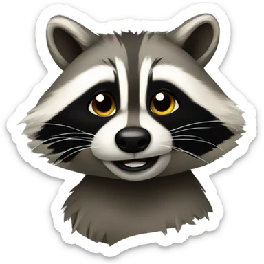 Racoon  sticker
