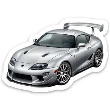 Süper modifiyeli Supra sticker