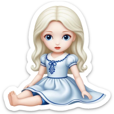 Doll sticker