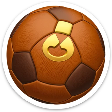 Football spinning  sticker