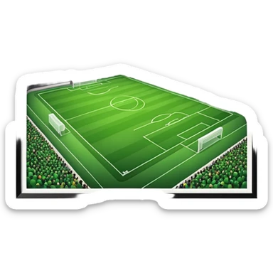 football stadium sticker