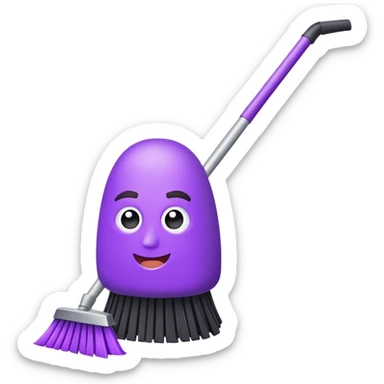 sweeper.guru, purple sticker