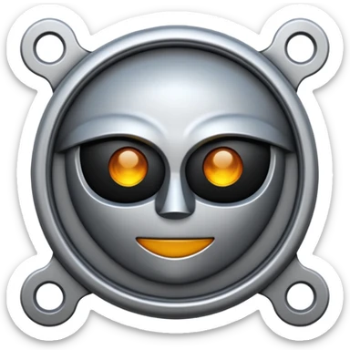 Viga metálica sección W sticker