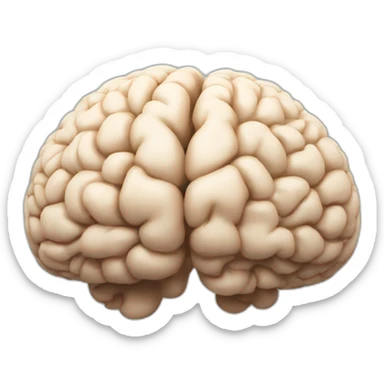 Pulsating Brain sticker
