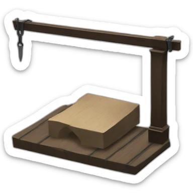 dsd guillotine_ddd33431244 sticker